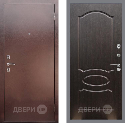 Входная металлическая Дверь Рекс (REX) 1 FL-128 Венге светлый в Звенигород