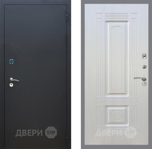 Дверь Рекс (REX) 1A Черный Муар FL-2 Лиственница беж в Звенигород