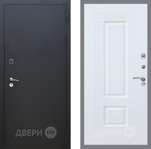 Дверь Рекс (REX) 1A Черный Муар FL-2 Силк Сноу в Звенигород
