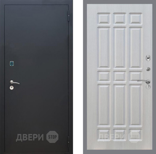Дверь Рекс (REX) 1A Черный Муар FL-33 Лиственница беж в Звенигород