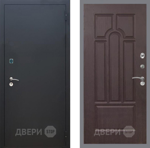 Дверь Рекс (REX) 1A Черный Муар FL-58 Венге в Звенигород