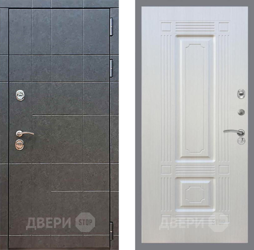 Входная металлическая Дверь Рекс (REX) 21 FL-2 Лиственница беж в Звенигород