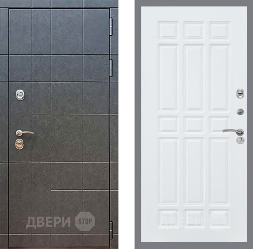 Входная металлическая Дверь Рекс (REX) 21 FL-33 Силк Сноу в Звенигород