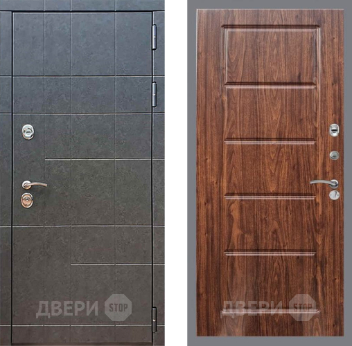 Дверь Рекс (REX) 21 FL-39 орех тисненый в Звенигород