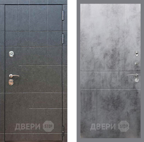 Дверь Рекс (REX) 21 FL-290 Бетон темный в Звенигород