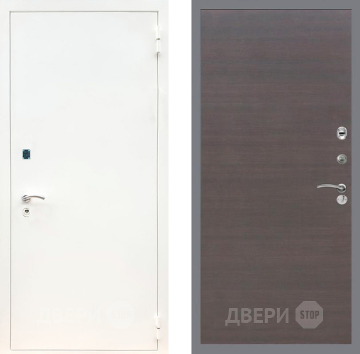 Дверь Рекс (REX) 1А Белая шагрень GL венге поперечный в Звенигород
