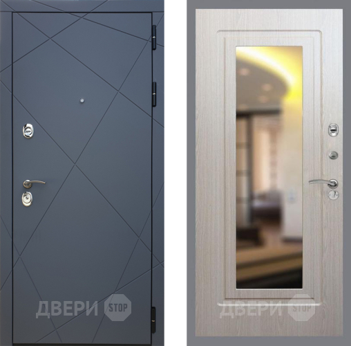 Дверь Рекс (REX) 13 Силк Титан FLZ-120 Беленый дуб в Звенигород