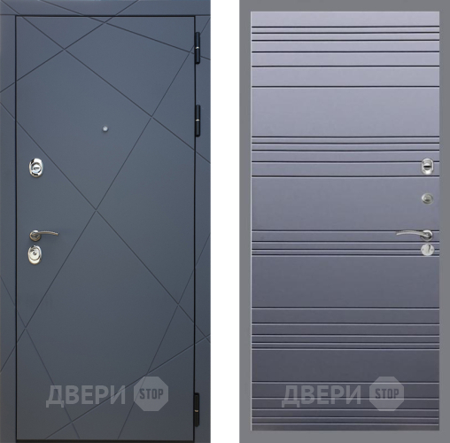 Дверь Рекс (REX) 13 Силк Титан Line Силк титан в Звенигород