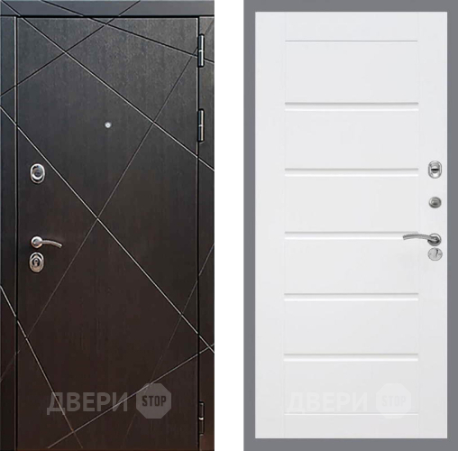 Дверь Рекс (REX) 13 Венге Сити Белый ясень в Звенигород