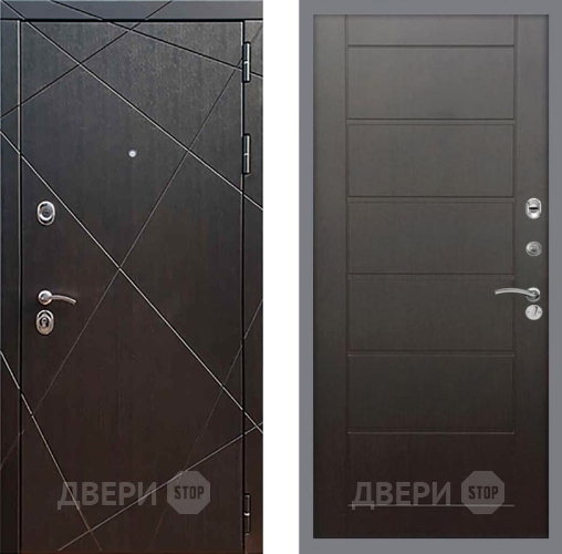 Входная металлическая Дверь Рекс (REX) 13 Венге Сити Венге в Звенигород
