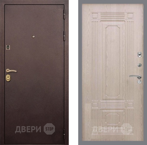 Дверь Рекс (REX) Лайт 3К FL-2 Беленый дуб в Звенигород