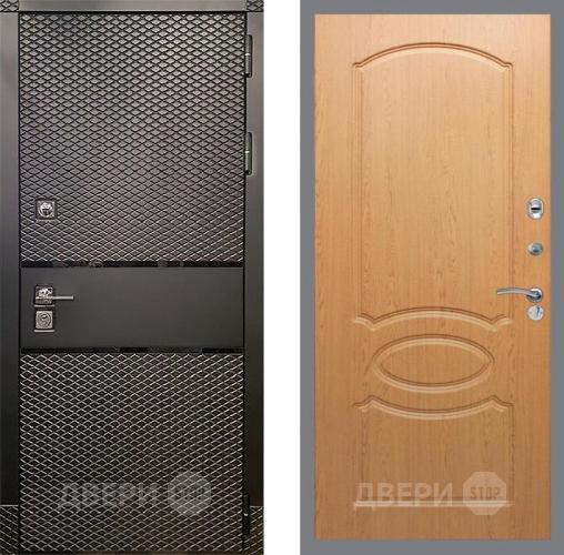 Дверь Рекс (REX) 15 Черный Кварц FL-128 Дуб в Звенигород