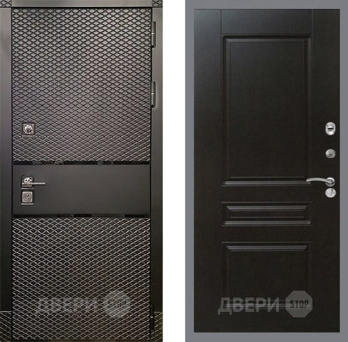 Дверь Рекс (REX) 15 Черный Кварц FL-243 Венге в Звенигород