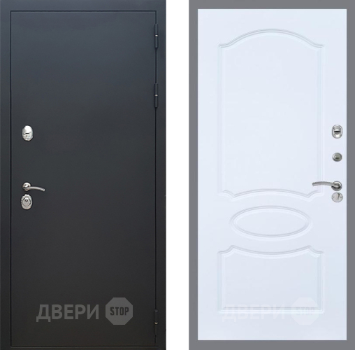 Дверь Рекс (REX) 5 Черный Муар FL-128 Силк Сноу в Звенигород