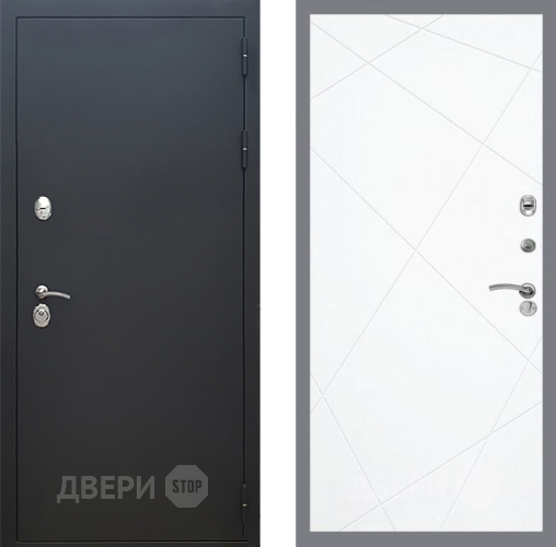 Дверь Рекс (REX) 5 Черный Муар FL-291 Силк Сноу в Звенигород
