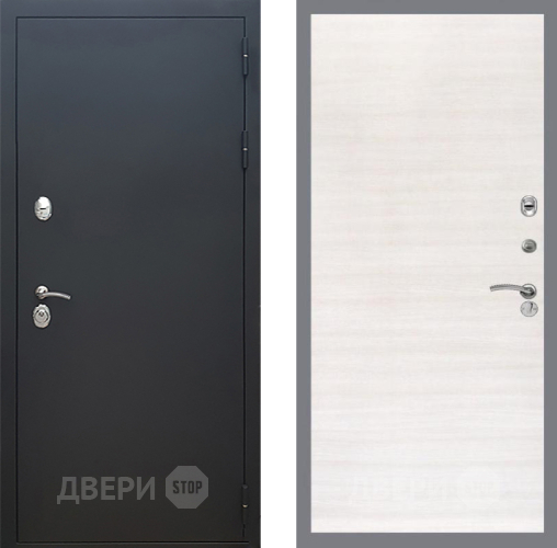 Входная металлическая Дверь Рекс (REX) 5 Черный Муар GL Акация в Звенигород