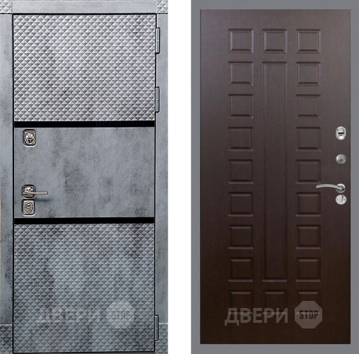 Дверь Рекс (REX) 15 Бетон Темный FL-183 Венге в Звенигород