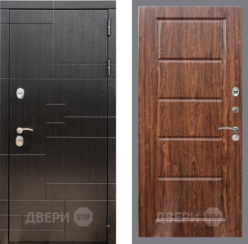 Дверь Рекс (REX) 20 FL-39 орех тисненый в Звенигород
