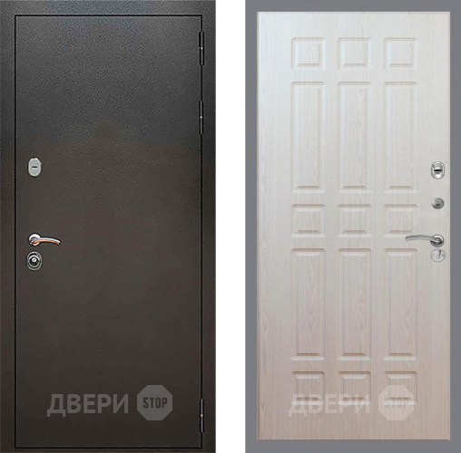 Дверь Рекс (REX) 5 Серебро Антик FL-33 Беленый дуб в Звенигород