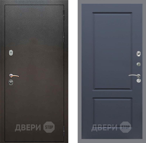 Дверь Рекс (REX) 5 Серебро Антик FL-117 Силк титан в Звенигород