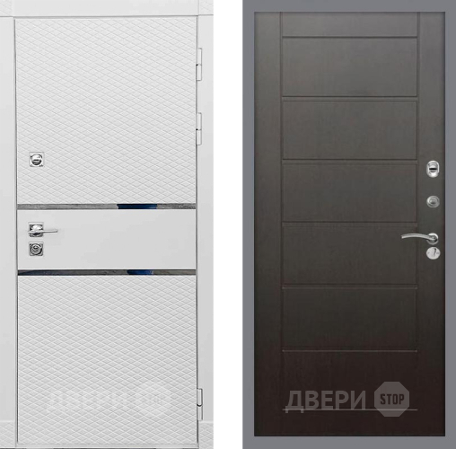 Дверь Рекс (REX) 15 Силк Сноу Сити Венге в Звенигород