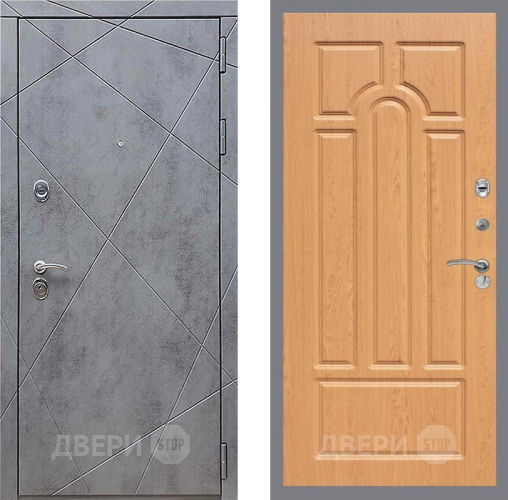 Дверь Рекс (REX) 13 Бетон Темный FL-58 Дуб в Звенигород