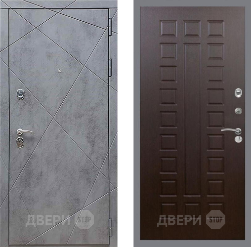 Дверь Рекс (REX) 13 Бетон Темный FL-183 Венге в Звенигород