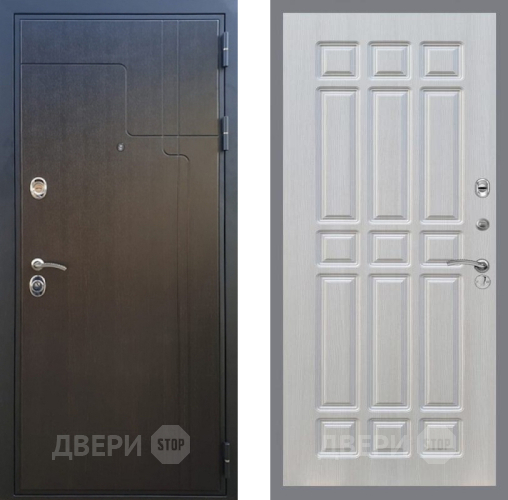 Входная металлическая Дверь Рекс (REX) Премиум-246 FL-33 Лиственница беж в Звенигород