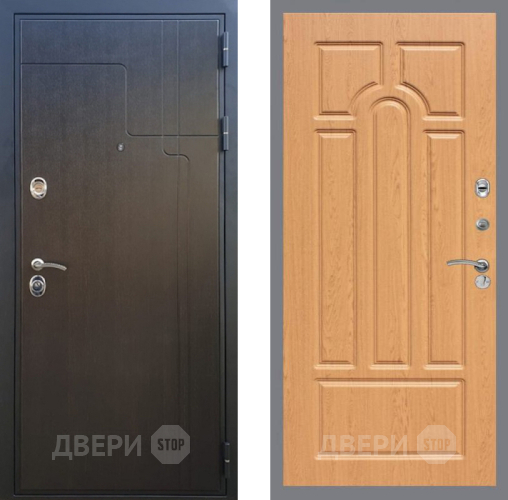 Входная металлическая Дверь Рекс (REX) Премиум-246 FL-58 Дуб в Звенигород