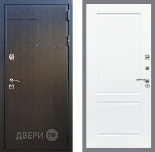 Входная металлическая Дверь Рекс (REX) Премиум-246 FL-117 Силк Сноу в Звенигород