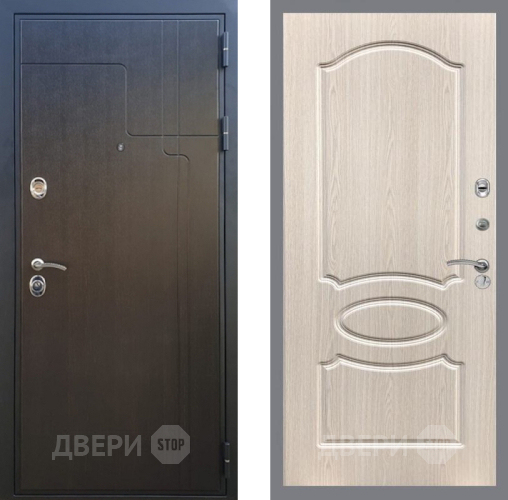 Дверь Рекс (REX) Премиум-246 FL-128 Беленый дуб в Звенигород