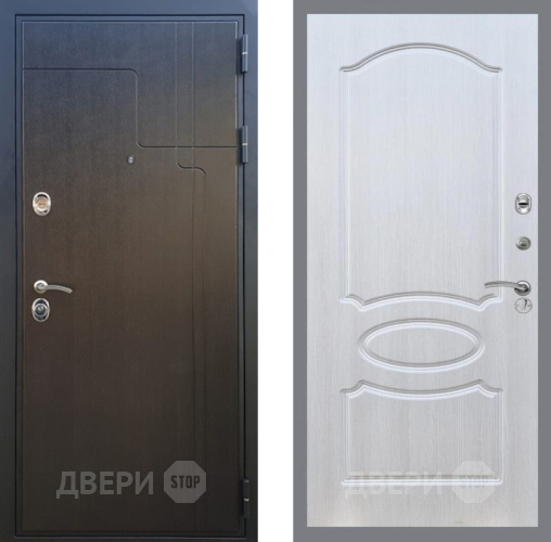 Входная металлическая Дверь Рекс (REX) Премиум-246 FL-128 Лиственница беж в Звенигород