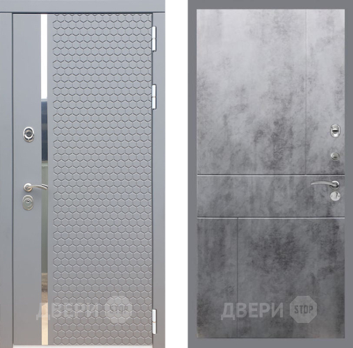 Дверь Рекс (REX) 24 FL-290 Бетон темный в Звенигород