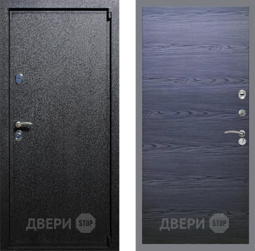 Дверь Рекс (REX) 3 GL Дуб тангенальный черный в Звенигород