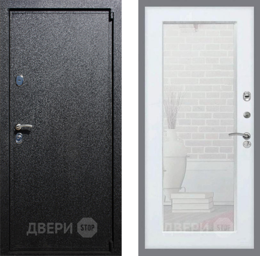 Дверь Рекс (REX) 3 Зеркало Пастораль Силк Сноу в Звенигород