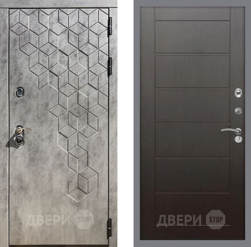 Входная металлическая Дверь Рекс (REX) 23 Сити Венге в Звенигород