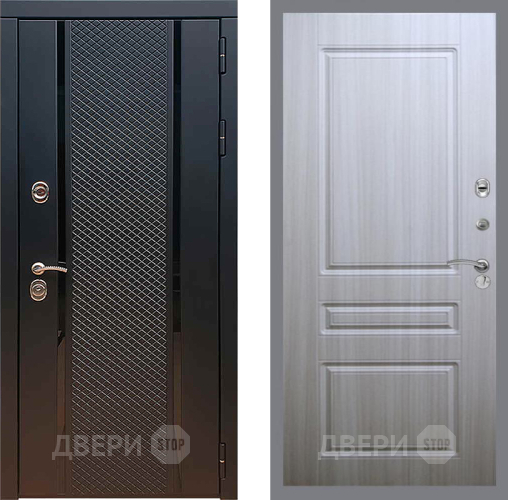 Входная металлическая Дверь Рекс (REX) 25 FL-243 Сандал белый в Звенигород