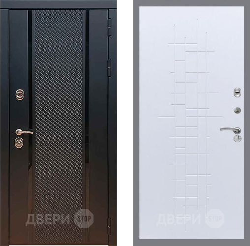 Входная металлическая Дверь Рекс (REX) 25 FL-289 Белый ясень в Звенигород