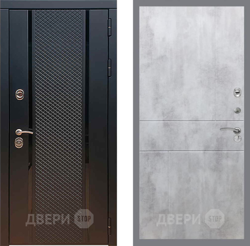 Дверь Рекс (REX) 25 FL-290 Бетон светлый в Звенигород