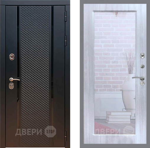 Дверь Рекс (REX) 25 Зеркало Пастораль Сандал белый в Звенигород