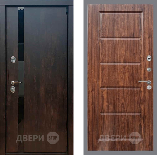 Дверь Рекс (REX) 26 FL-39 орех тисненый в Звенигород