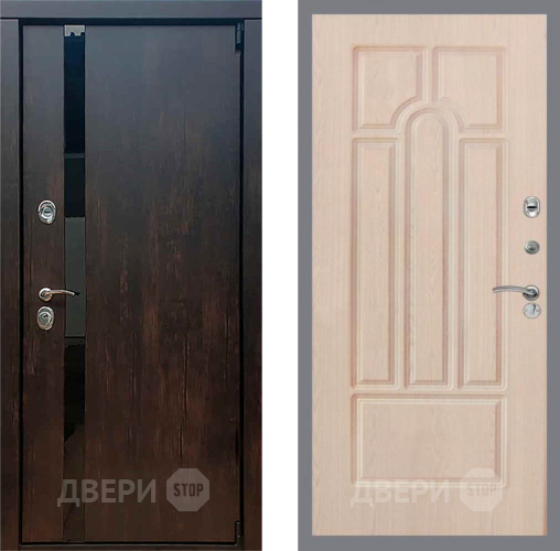 Входная металлическая Дверь Рекс (REX) 26 FL-58 Беленый дуб в Звенигород