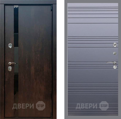 Дверь Рекс (REX) 26 Line Силк титан в Звенигород