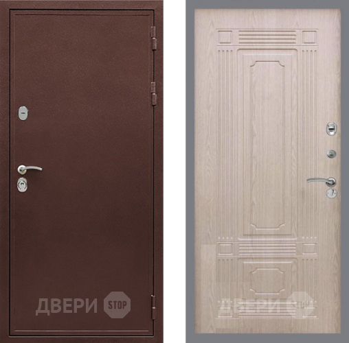 Дверь Рекс (REX) 5 металл 3 мм FL-2 Беленый дуб в Звенигород