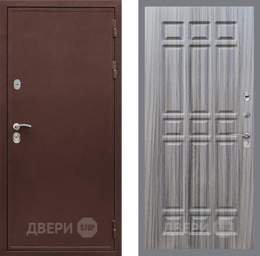Дверь Рекс (REX) 5 металл 3 мм FL-33 Сандал грей в Звенигород