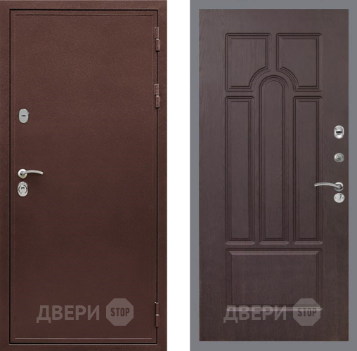Дверь Рекс (REX) 5 металл 3 мм FL-58 Венге в Звенигород