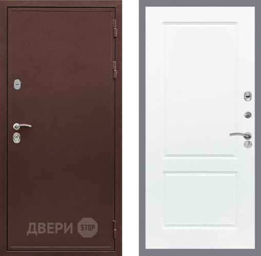 Дверь Рекс (REX) 5 металл 3 мм FL-117 Силк Сноу в Звенигород